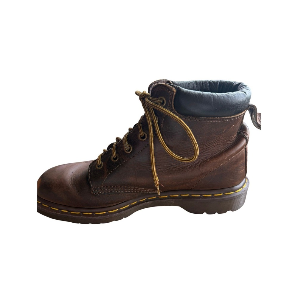 Vintage Dr. Martens 939 Ben Boots Brown Crazy Horse Leather UNISEX England MIE